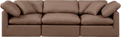 Indulge - Faux Leather 3 Seat Modular Sofa - Stylish Home Furniture