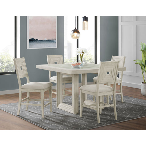 Avalanche - Square Counter Height Dining Set - Stylish Home Furniture