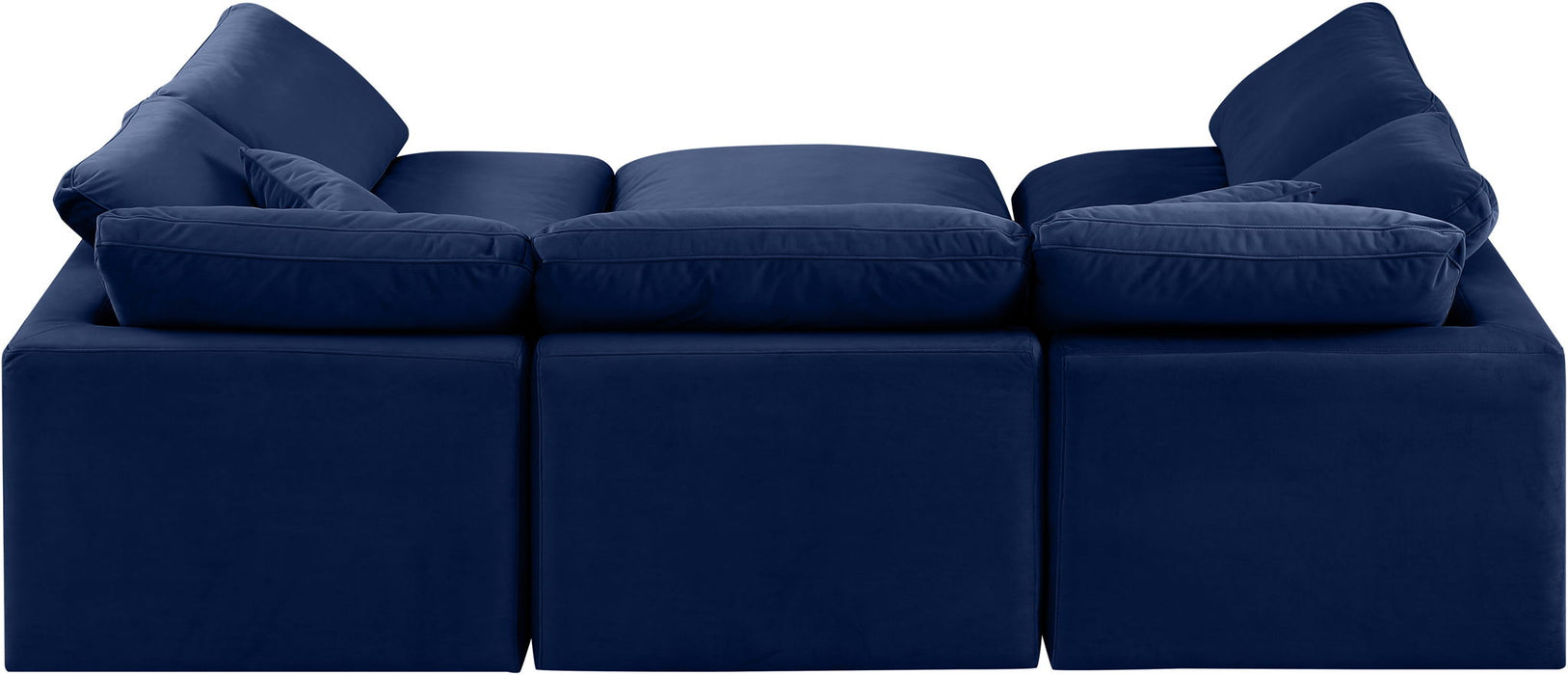 Indulge - Velvet 6 Piece Modular Sectional