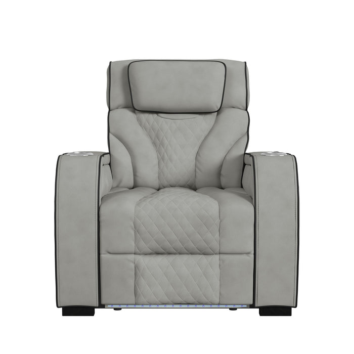 Blitz - Motion Recliner With LED - Stylish Home Furniture