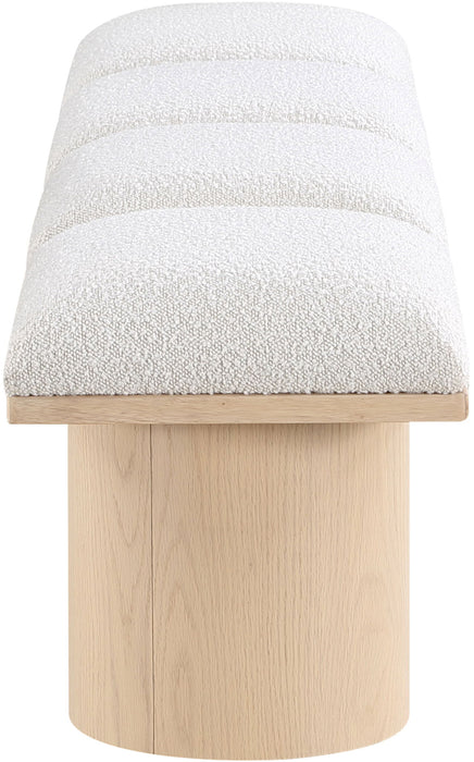 Pavilion - 4 Piece Modular Bench With Natural Base