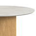 Sylvie - Round Dining Table With Faux Marble Top - Stylish Home Furniture