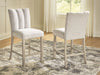 Larawyn - Upholstered Barstool (Set of 2) - Bisque - Stylish Home Furniture