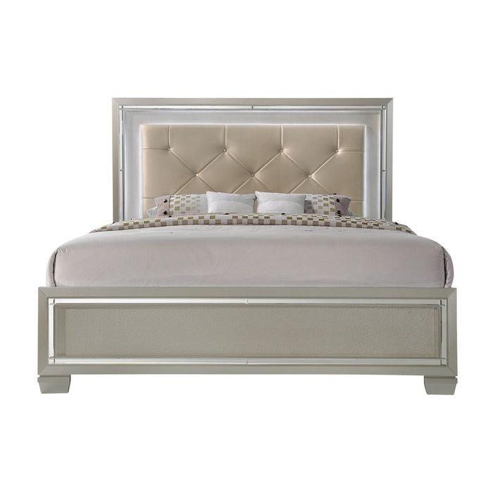 Platinum - Bed - Stylish Home Furniture