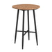 Bayhill - Bar Table - Black / Light Brown - Stylish Home Furniture