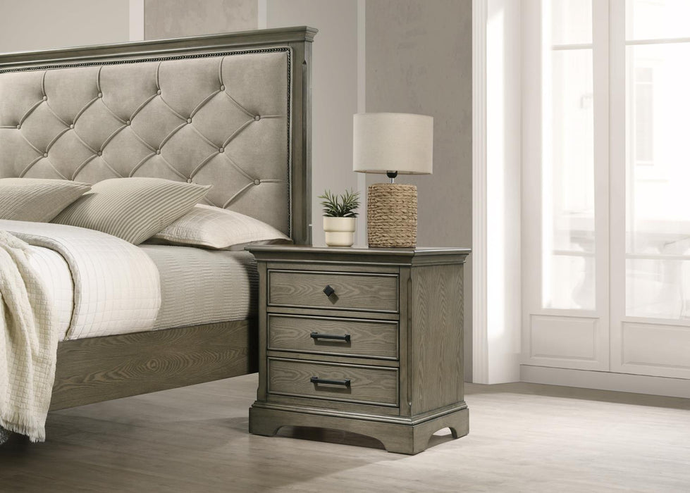 B312 - Medium Nightstand - Dark Ash