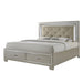 Platinum - Platform Storage Bedroom Set - Stylish Home Furniture