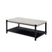 Linea - 3 Piece Occasional Set (1 Coffee & 2 End Tables) - Light Gray - Stylish Home Furniture