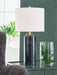 Hanzila - Poly Table Lamp - Black / Gold Finish - Stylish Home Furniture