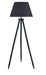 Orhan - Wood Floor Lamp - Black - Stylish Home Furniture