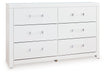 Maeling - Six Drawer Dresser - Stylish Home Furniture