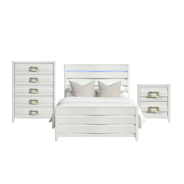 Tobias - Bedroom Set With LED - Stylish Home Furniture
