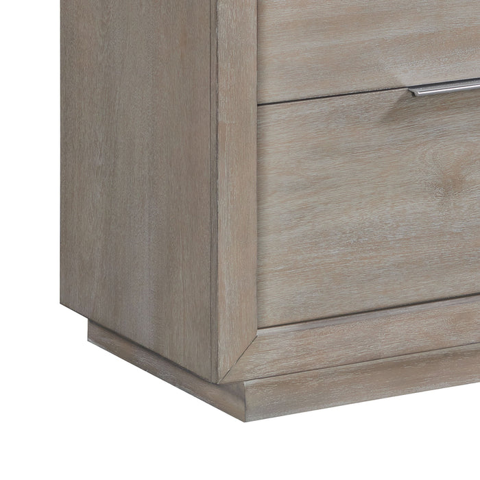 Arcadia - 6-Drawer Chest - Gray - Stylish Home Furniture