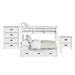 Hampton Kids - Bunk With Ladder And Trundle Bedroom Set - Stylish Home Furniture