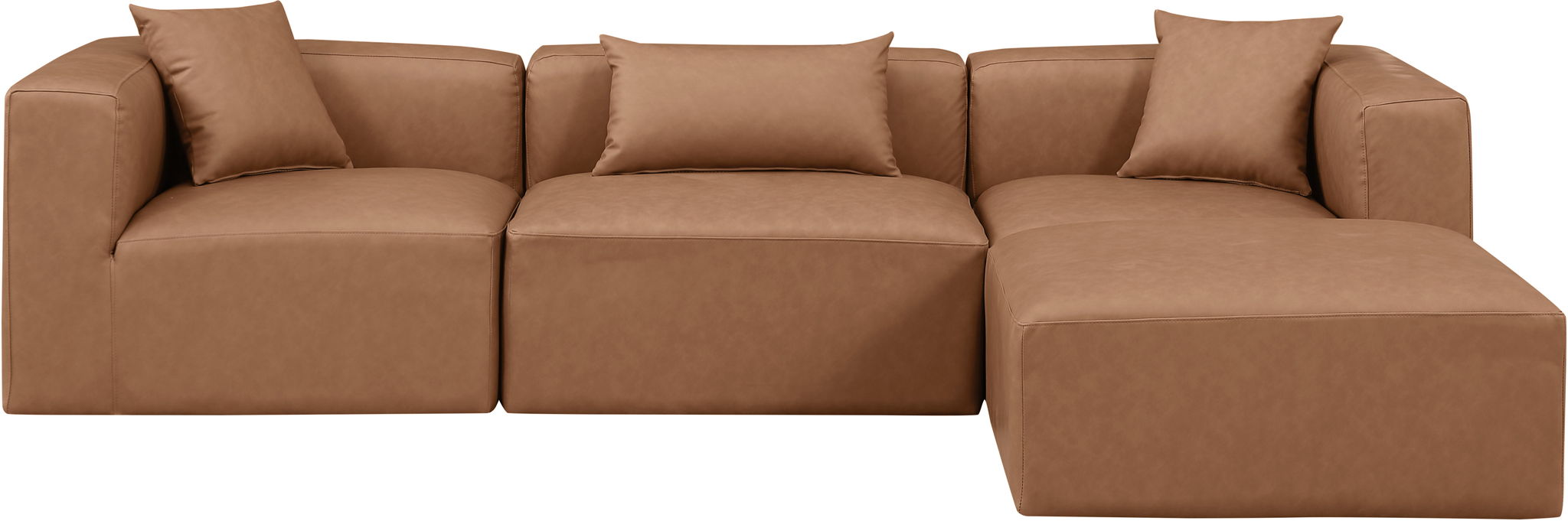 Cube - 4 Piece Modular Sectional With Chaise