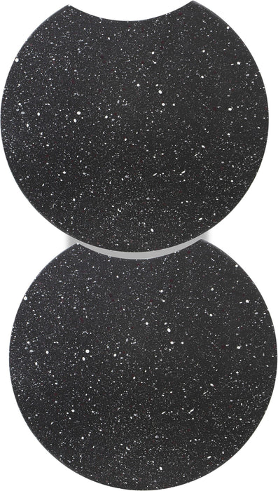 Dimple - End Table - Terazzo Finish