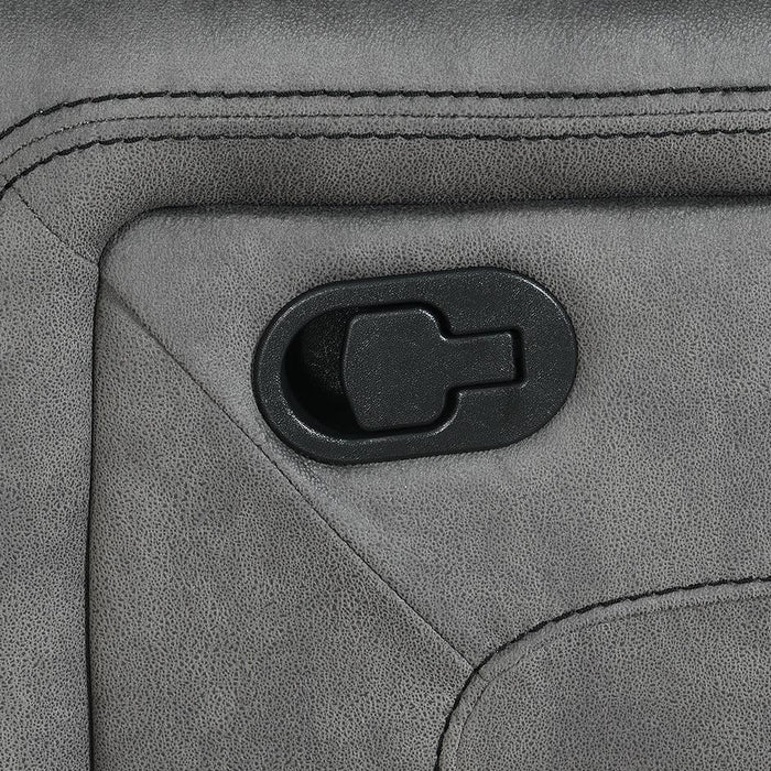 U91 - 3 Piece Reclining Sectional - Gray