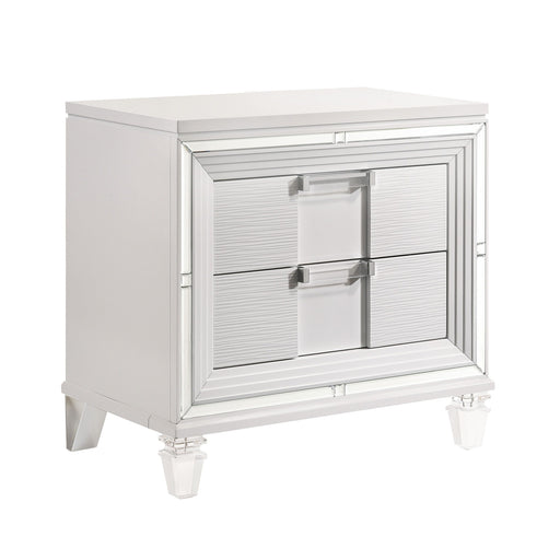 Twenty Nine - Nightstand With USB - White - Stylish Home Furniture