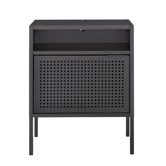 Ember - Nightstand With Usb - Stylish Home Furniture