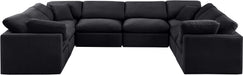 Indulge - Velvet 8 Piece Modular Sectional - Stylish Home Furniture