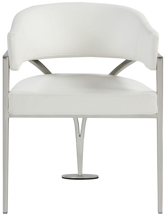 Madelyn - Dining Chair (Set of 2) - Brushed Chrome