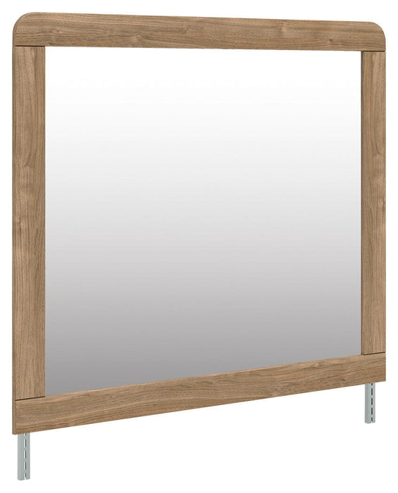 Gramburg - Bedroom Mirror - Warm Natural Brown - Stylish Home Furniture