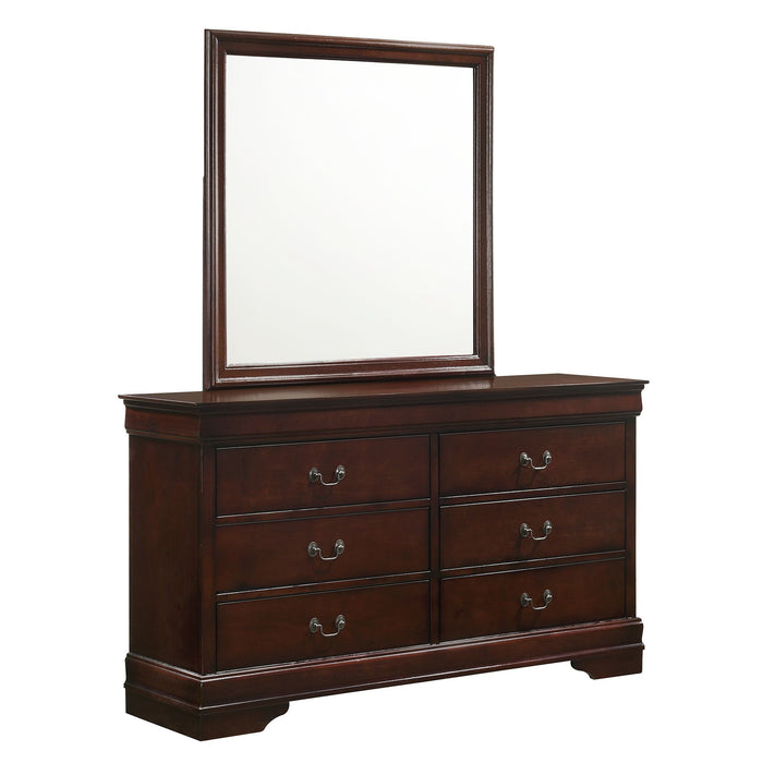 Louis Philippe - Panel Bedroom Set