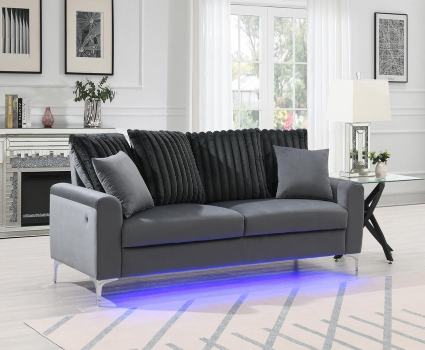 U481 - Sofa & Loveseat - Gray