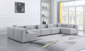 Cube - Linen 7 Piece Modular U-Shaped Sectional - Stylish Home Furniture