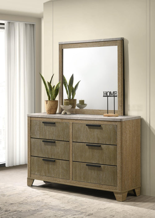 B406 - Dresser - Aspen Oak