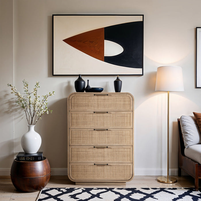 Windsor - Rubberwood Chest - Natural