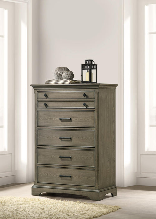 B312 - Medium Chest - Dark Ash