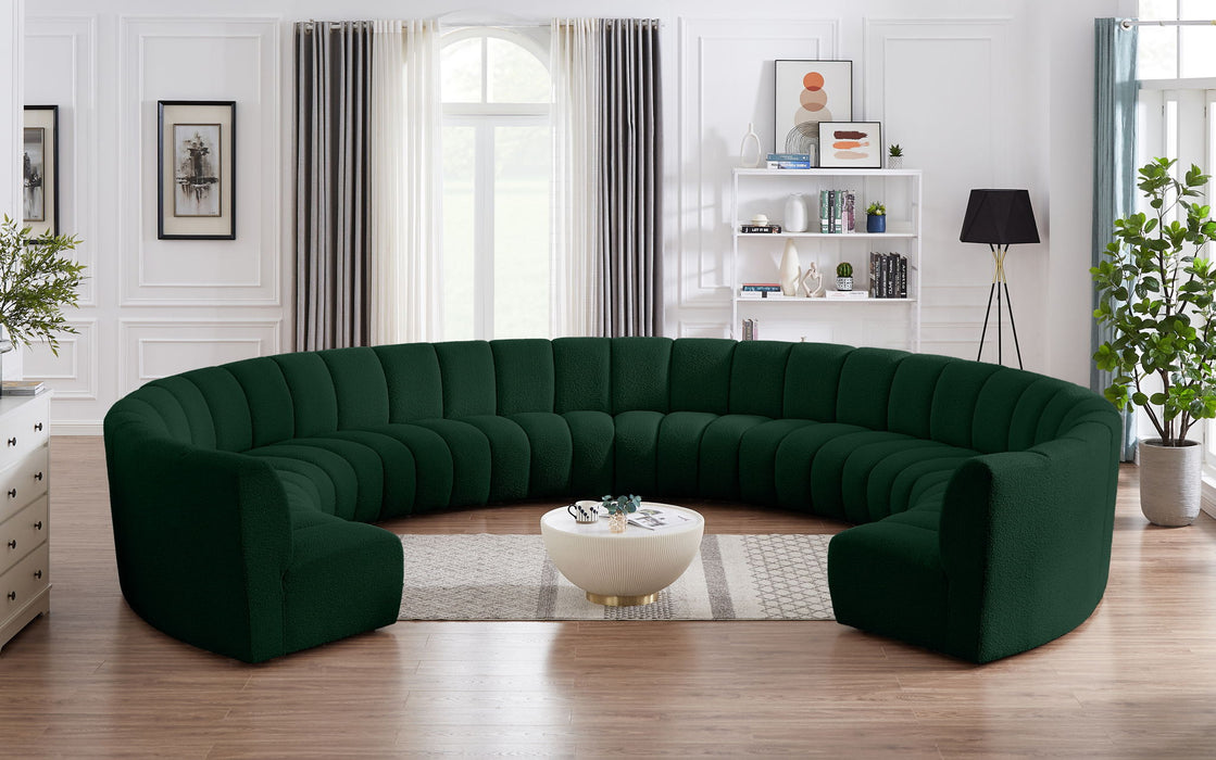 Infinity - 10 Piece Boucle Modular Sectional