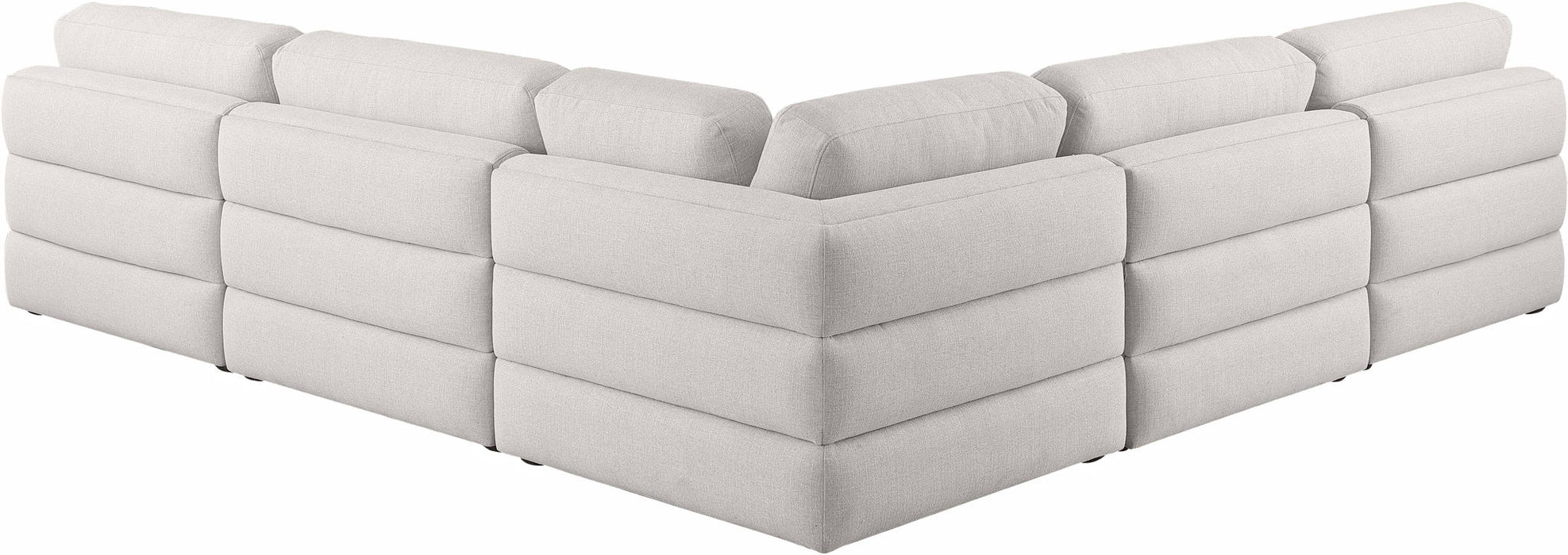 Beckham - 5 Piece Modular Corner Armless Sectional