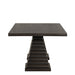 Plateau - 78" Rectangle Dining Table - Top & Base - Dark Brown - Stylish Home Furniture