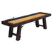 Titus - 108" Shuffleboard Table - Brown - Stylish Home Furniture