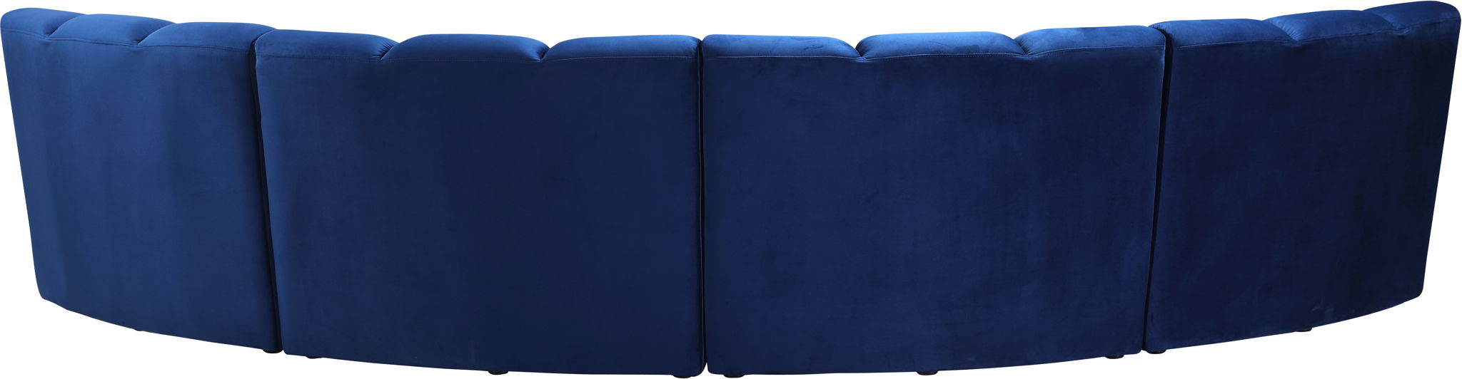 Infinity - 4 Piece Velvet Modular Sectional