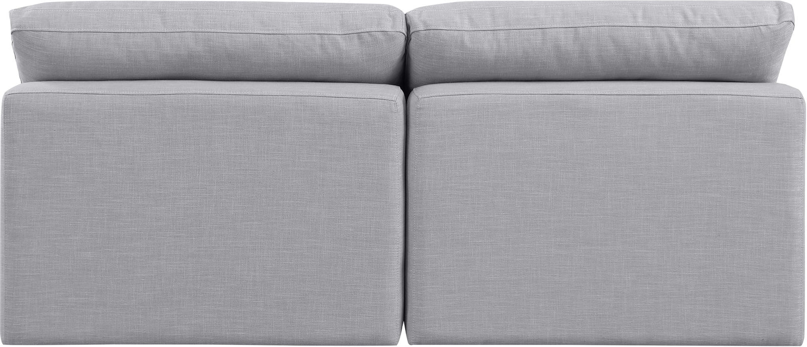 Indulge - Linen 2 Seat Modular Armless Sofa - Stylish Home Furniture