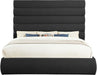 Adam - Boucle Fabric Bed With 70.5" Headboard - Stylish Home Furniture