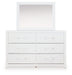 Maeling - Six Drawer Dresser - Stylish Home Furniture