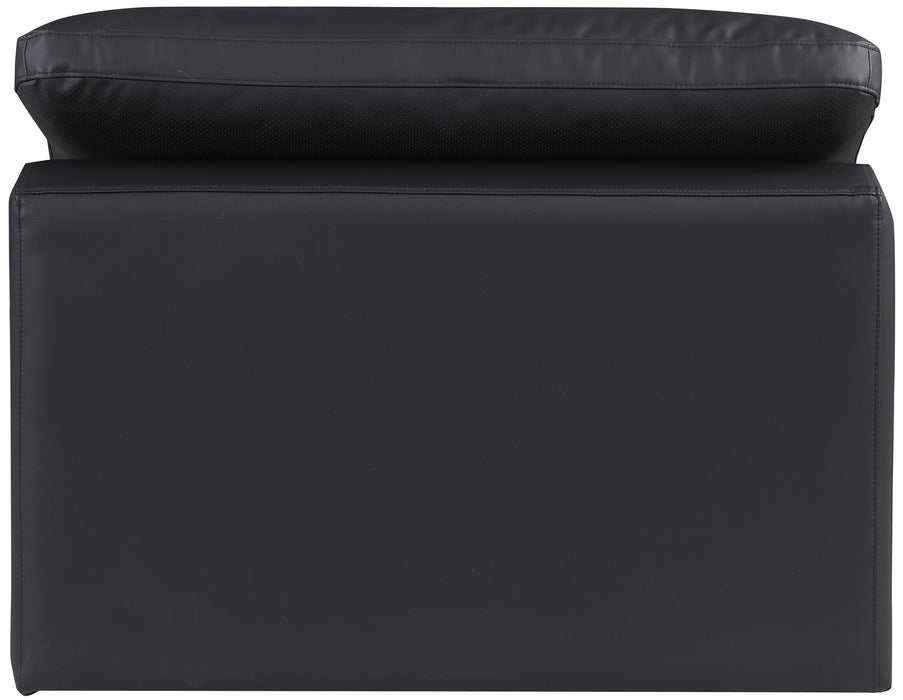 Comfy - Faux Leather Armless Chair - Stylish Home Furniture