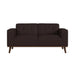 Destiny - Loveseat With Wood Front - Stylish Home Furniture