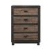 Harlington - 4-Drawer Chest - Dark Chocolate - Stylish Home Furniture