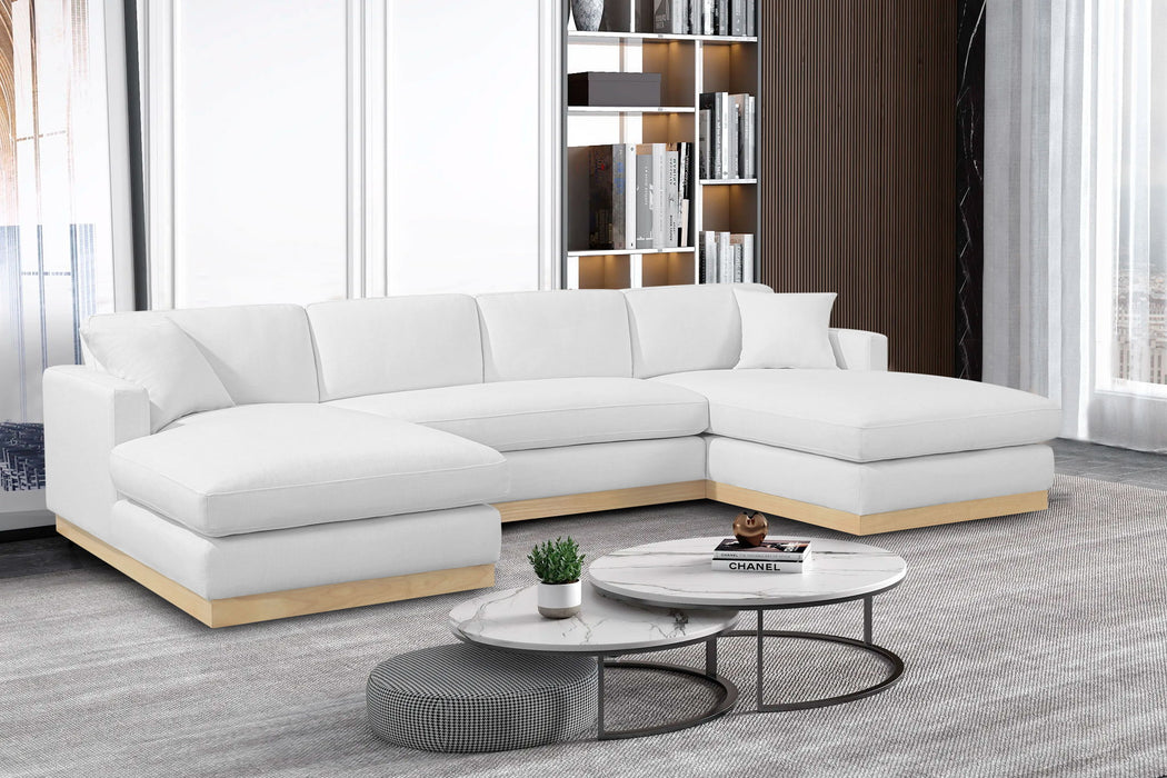 Johanna - 3 Piece Sectional - Natural Base - Stylish Home Furniture