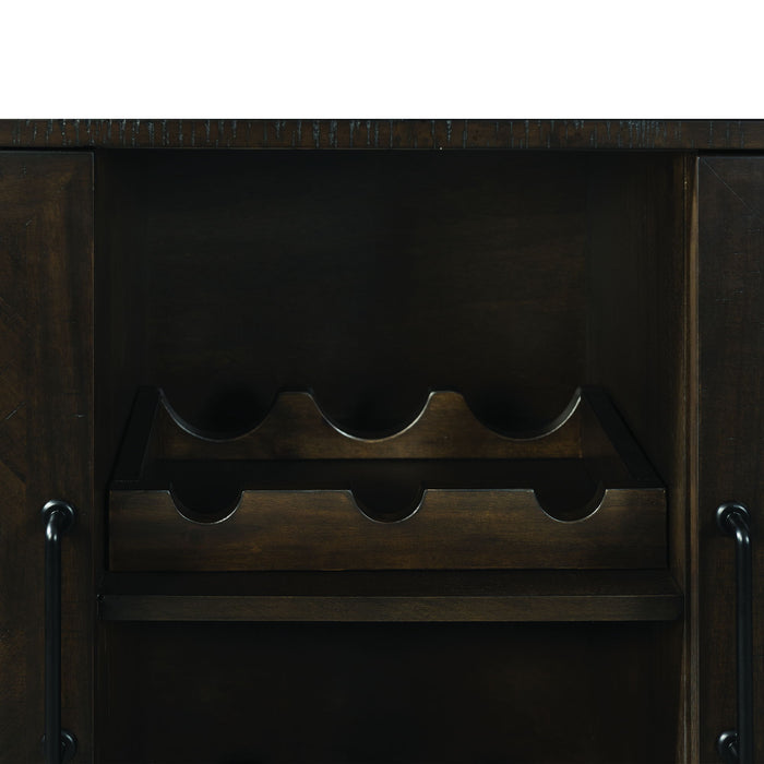 Colorado - Wine Rack - Black - Stylish Home Furniture