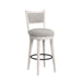 Rogen Rustic - Swivel Bar Stool (Set of 2) - Rustic White - Stylish Home Furniture