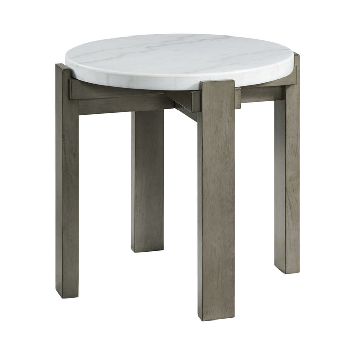 Rosamel - 2 Piece Occasional Table Set (Coffee Table And End Table) - Gray - Stylish Home Furniture