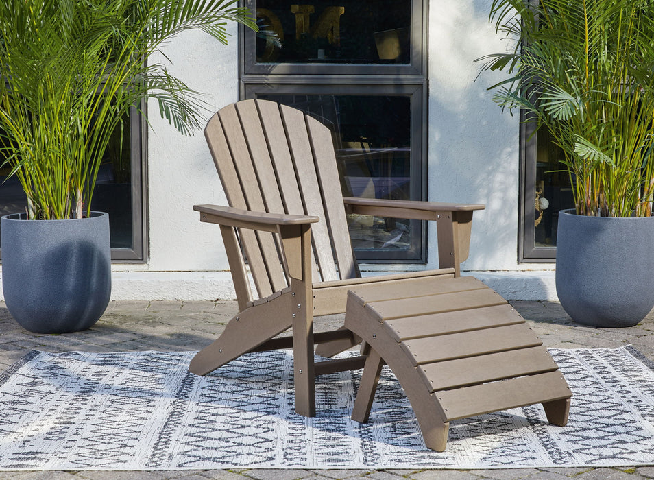 Sundown Treasure - 2 Pc. - Adirondack Chair And Ottoman - Stylish Home Furniture