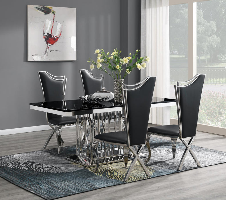 G-081-T-BLACK - Dining Room Set