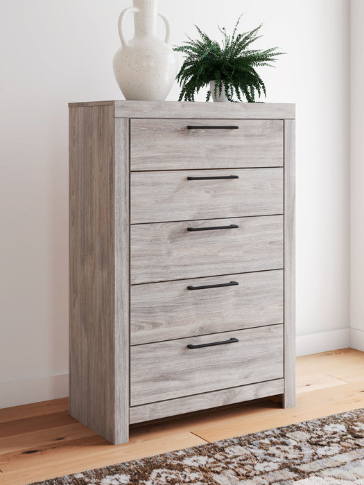 Broachmyn - Five Drawer Chest - Stylish Home Furniture